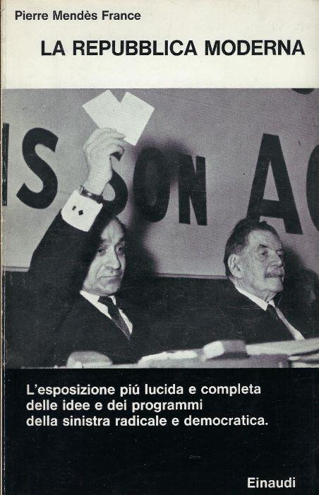 La repubblica moderna - Pierre Mendés France - copertina