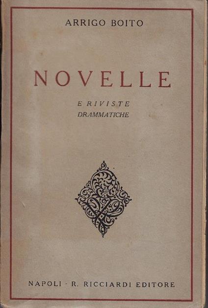 Novelle e riviste drammatiche - copertina