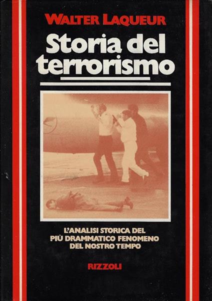 Storia del terrorismo - Walter Laqueur - copertina