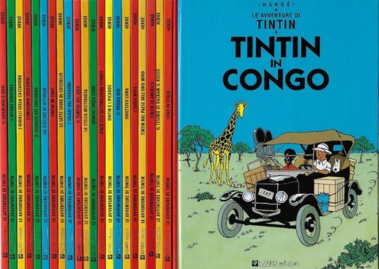 Le avventure di Tintin - Hergé - copertina