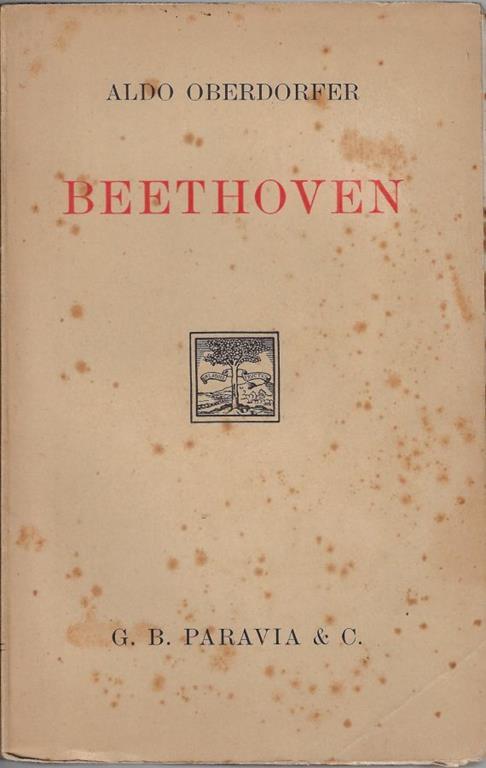 Beethoven - Aldo Oberdorfer - copertina