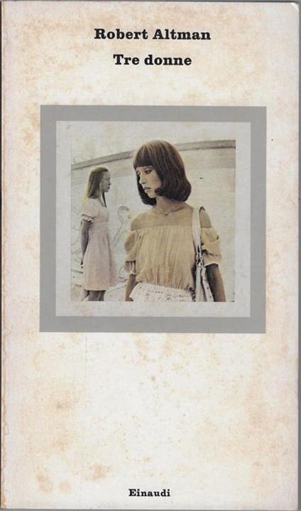 Tre donne - Robert Altman - copertina