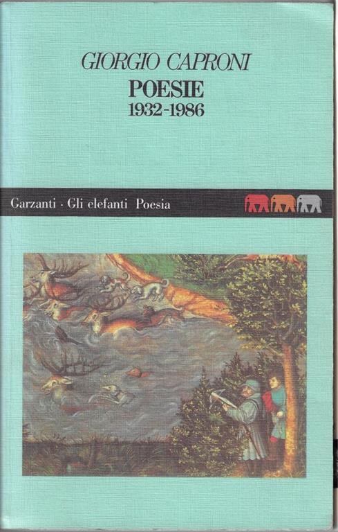 Poesie 1932-1986 - Giorgio Caproni - copertina