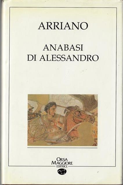 Anabasi di Alessandro - copertina