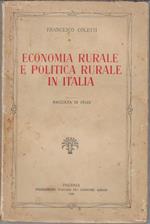 Economia rurale e politica rurale in Italia : raccolta di studi
