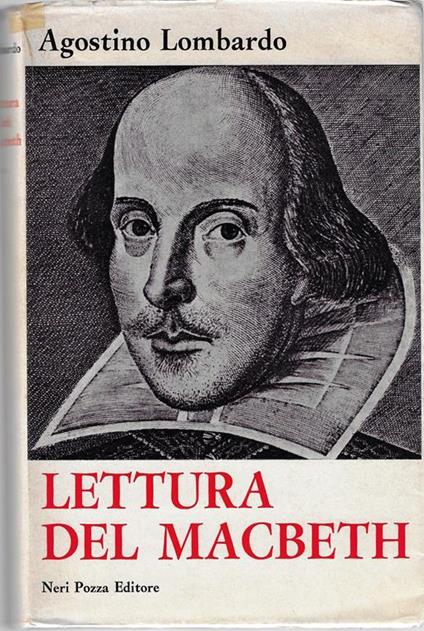 Lettura del Macbeth - Agostino Lombardo - copertina