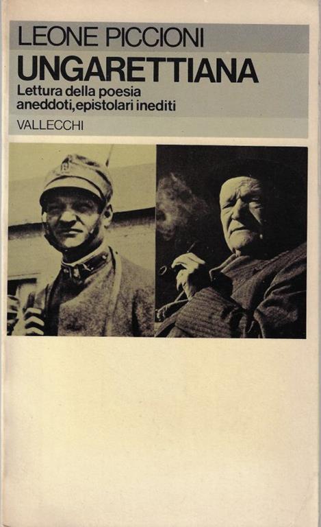 Ungarettiana - Leone Piccioni - copertina