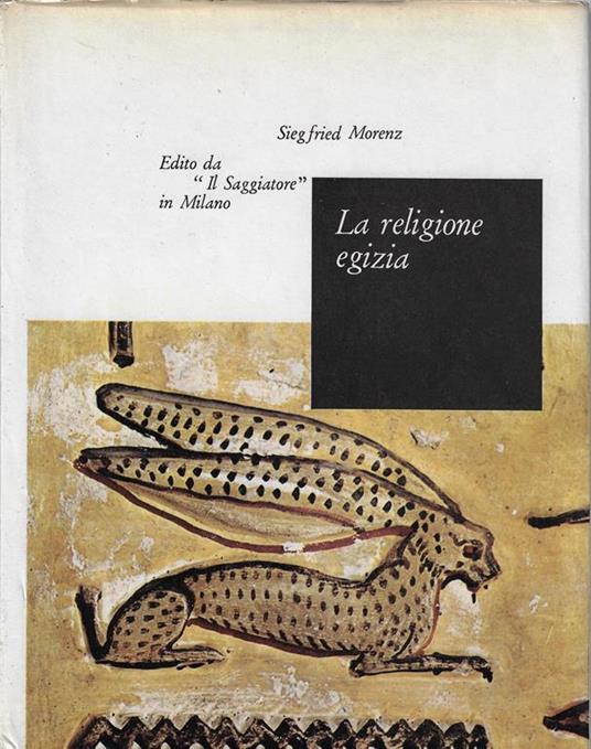 La religione egizia - Siegfried Morenz - copertina