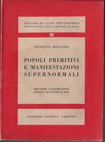 Popoli primitivi e manifestazioni supernormali