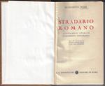 Stradario romano : dizionario storico etimologico-topografico