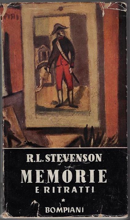Memorie e ritratti : 1887 - Robert Louis Stevenson - copertina