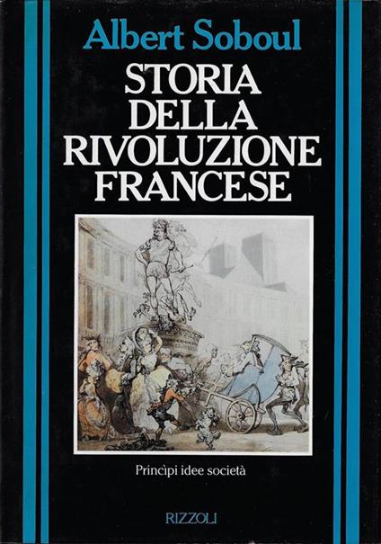 Storia della rivoluzione francese - Albert Soboul - copertina