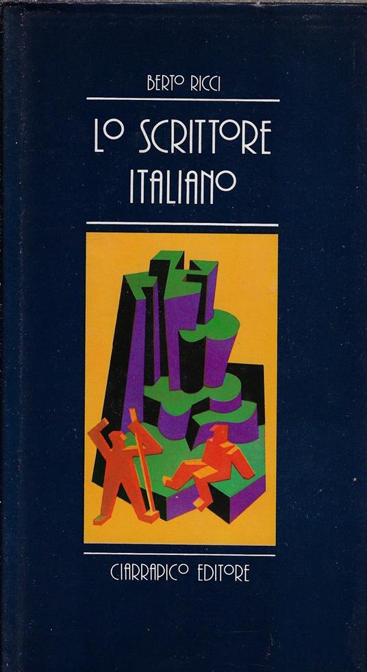 Lo scrittore italiano - Berto Ricci - copertina
