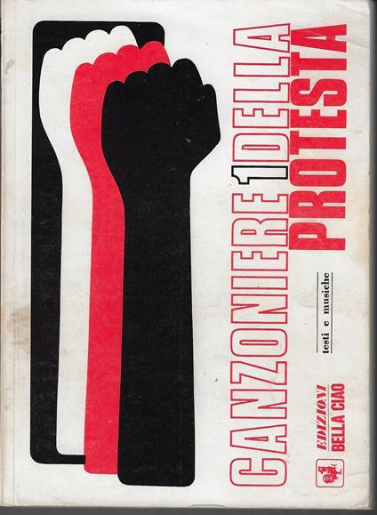 Canzoniere 1 della protesta : testi e musiche - copertina