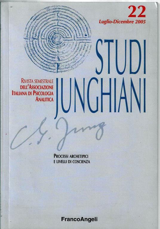 Studi junghiani n. 22, luglio-dicembre 1005 - copertina