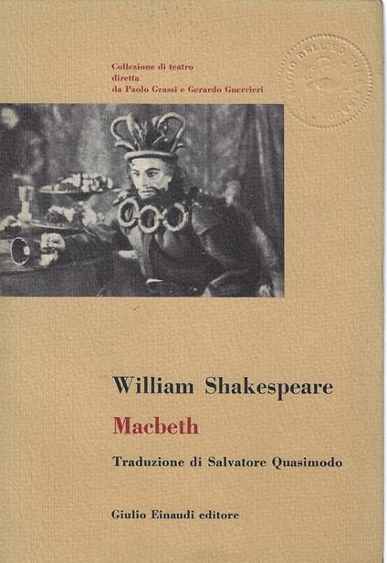 Macbeth - William Shakespeare - copertina