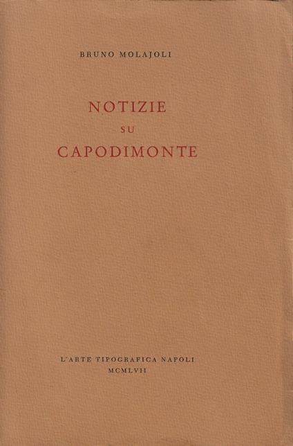 Notizie su Capodimonte - copertina