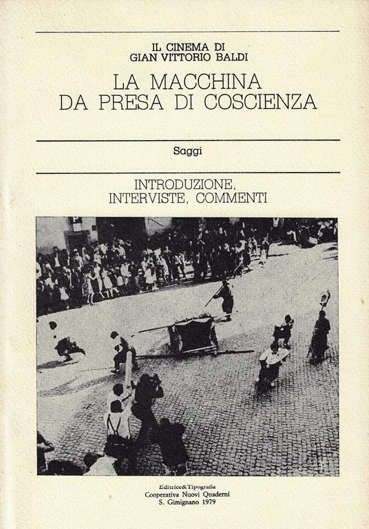 Introduzione, interviste, commenti - Gianvittorio Baldi - copertina
