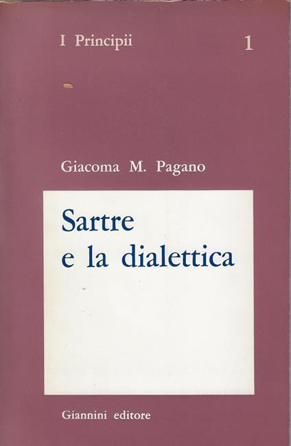 Sartre e la dialettica - copertina