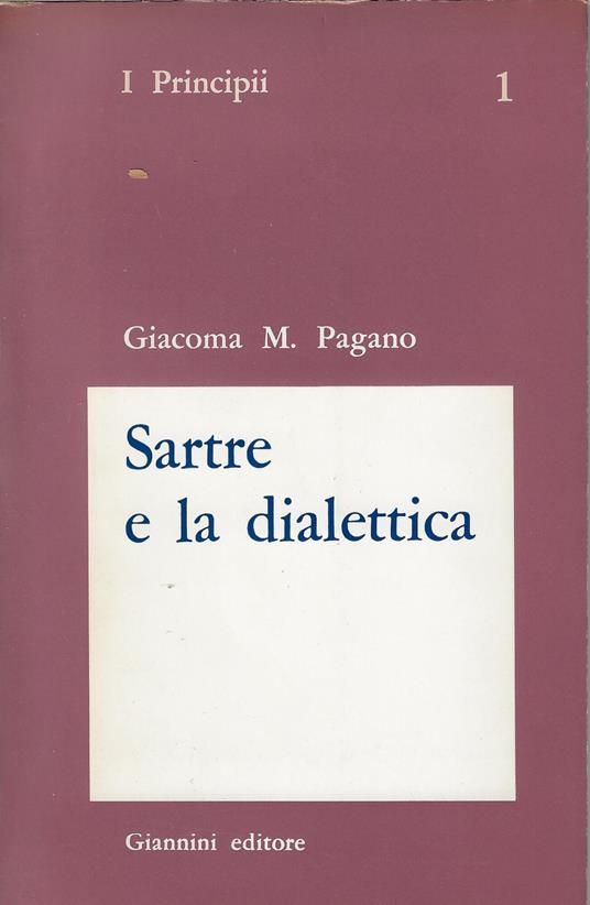 Sartre e la dialettica - copertina