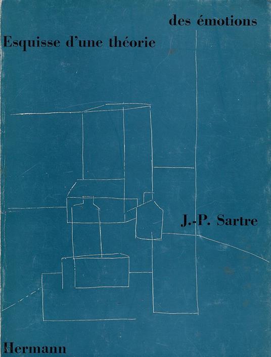 Esquisse d'une theorie des emotions - Jean-Paul Sartre - copertina