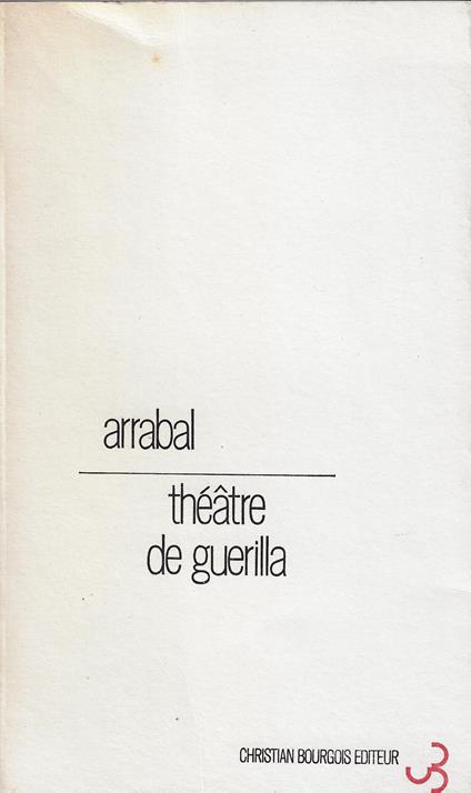 7: Theatre de guerilla - copertina