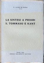 La sintesi a priori : S. Tommaso e Kant