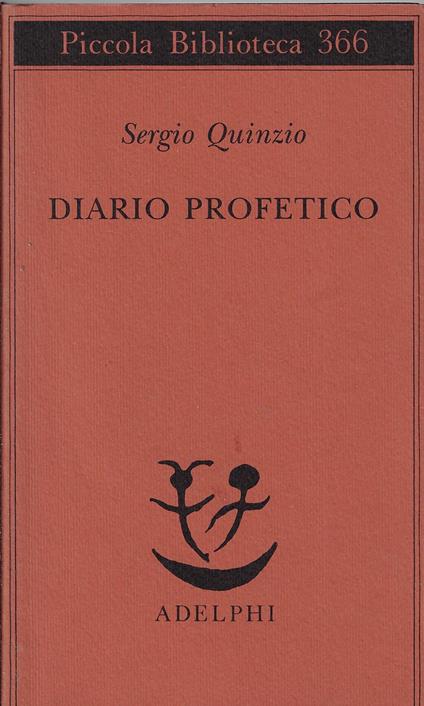 Diario profetico - Sergio Quinzio - copertina