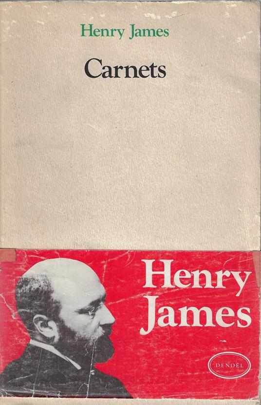 Carnets : (notebooks) - Henry James - copertina