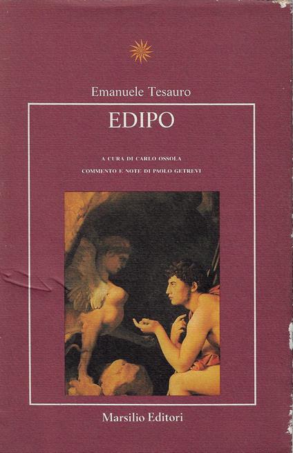 Edipo - Emanuele Tesauro - copertina