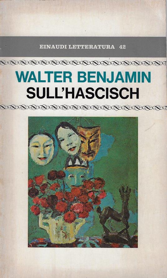 Sull'hascisch - Walter Benjamin - copertina