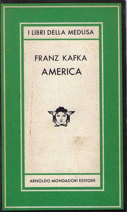 America : romanzo - Franz Kafka - copertina