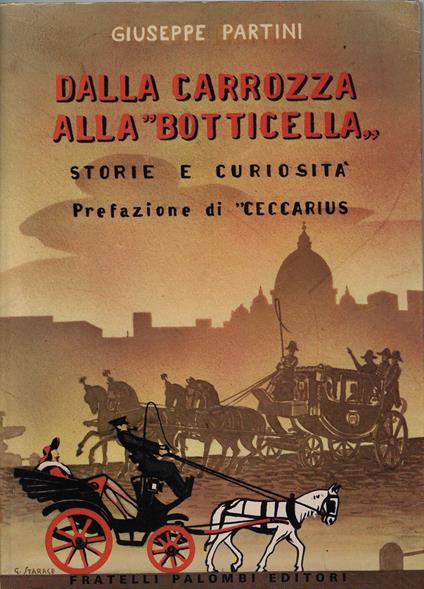 Dalla carrozza alla botticella : storie e curiosità - Giuseppe Parini - copertina