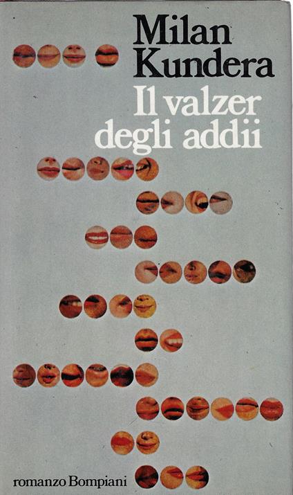 Il valzer degli addii - Milan Kundera - copertina