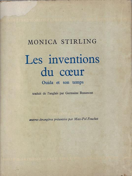 Les inventions du coeur : Ouida et son temps - copertina