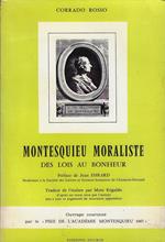 Montesquieu moraliste : des lois au bonheur