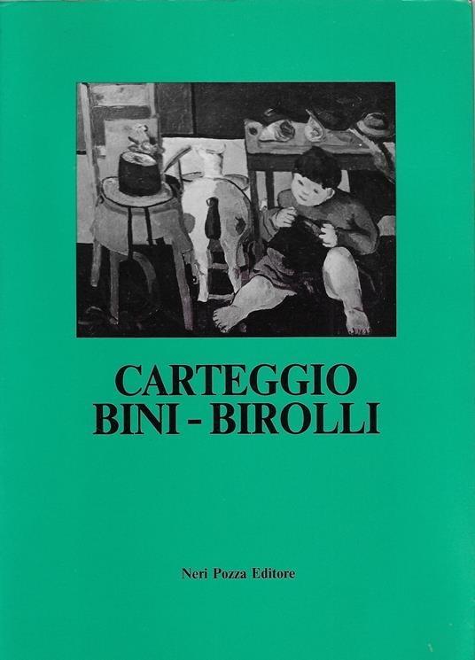 Carteggio Bini-Birolli - copertina