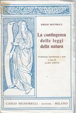 La contingenza delle leggi della natura