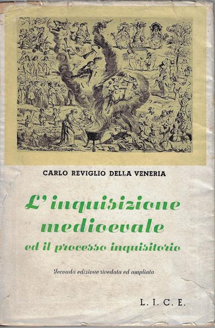L' inquisizione medioevale ed il processo inquisitorio - copertina
