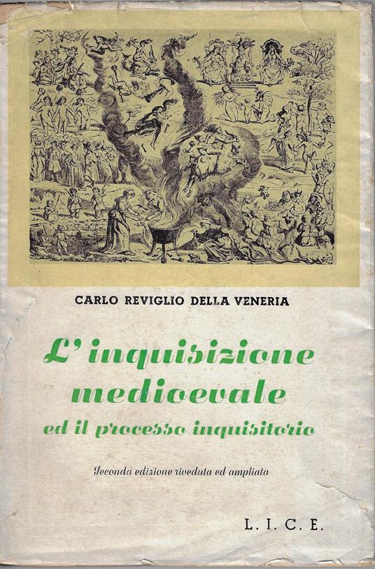 L' inquisizione medioevale ed il processo inquisitorio - copertina