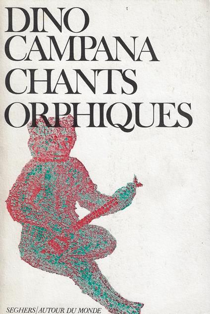 Chants orphiques - Dino Campana - copertina
