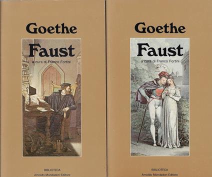 Faust. 2 voll - Johann Wolfgang Goethe - copertina