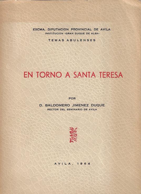En torno a santa Teresa - copertina
