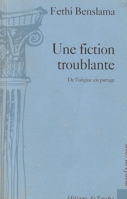 Une fiction troublante - copertina
