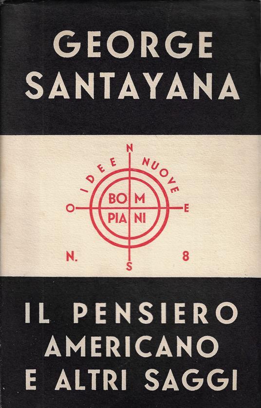 Il pensiero americano e altri saggi - George Santayana - copertina