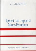 Ipotesi sui rapporti Marx-Proudhon