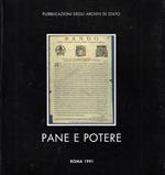 Pane e potere : istituzioni e società in Italia dal Medioevo all'età moderna
