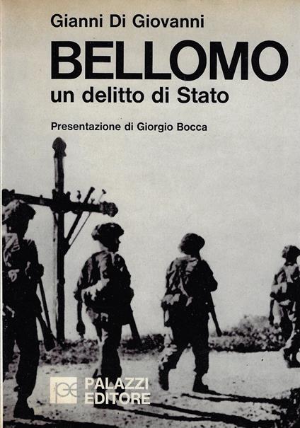 Bellomo : un delitto di Stato - copertina