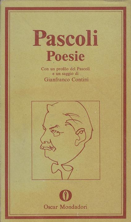 Poesie (quattro volumi) - Giovanni Pascoli - copertina