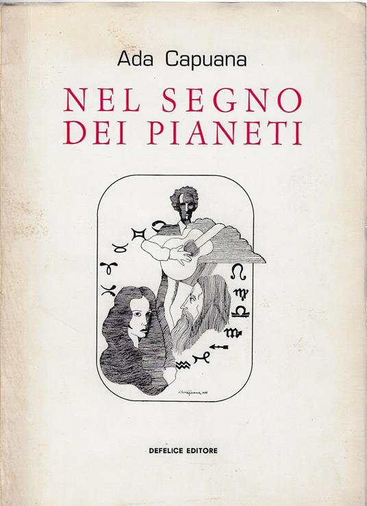 Nel segno dei pianeti : quattro atti unici - Ada Capuana - copertina